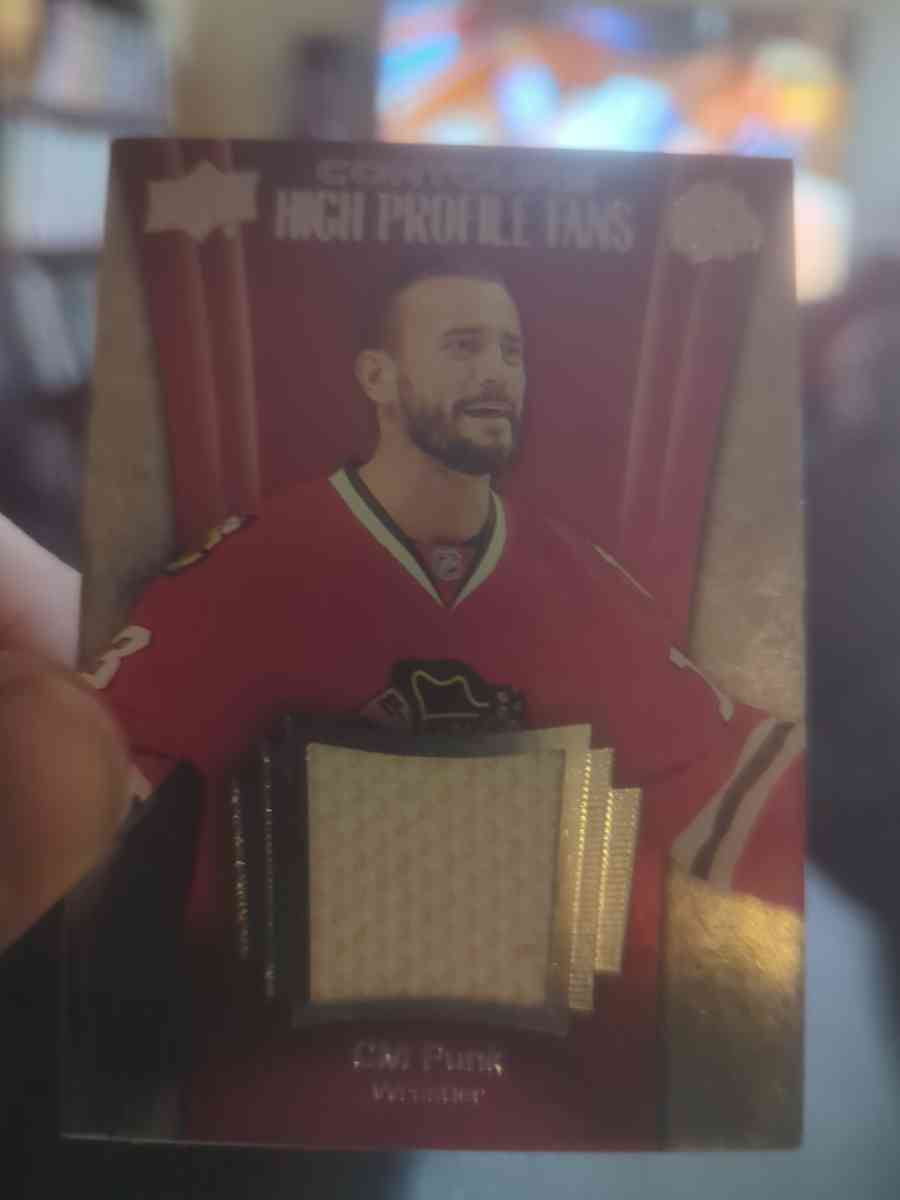 cm punk card make offer