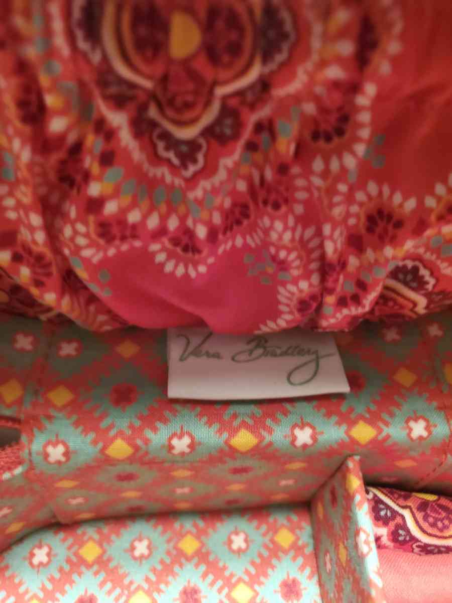 Vera Bradley Paprika pattern Travel Jewelry case - Charlotte, North Carolina - FleaMarketBay