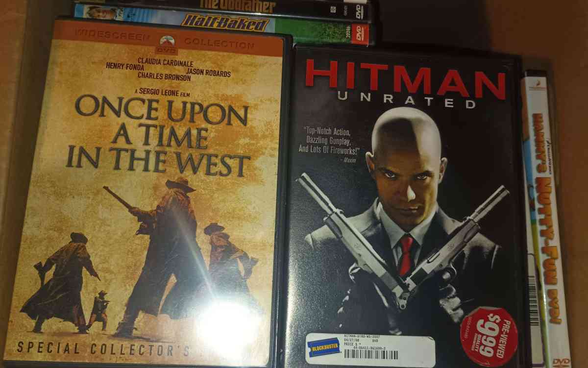 Box full of DVD movies - Rio Linda, California - FleaMarketBay