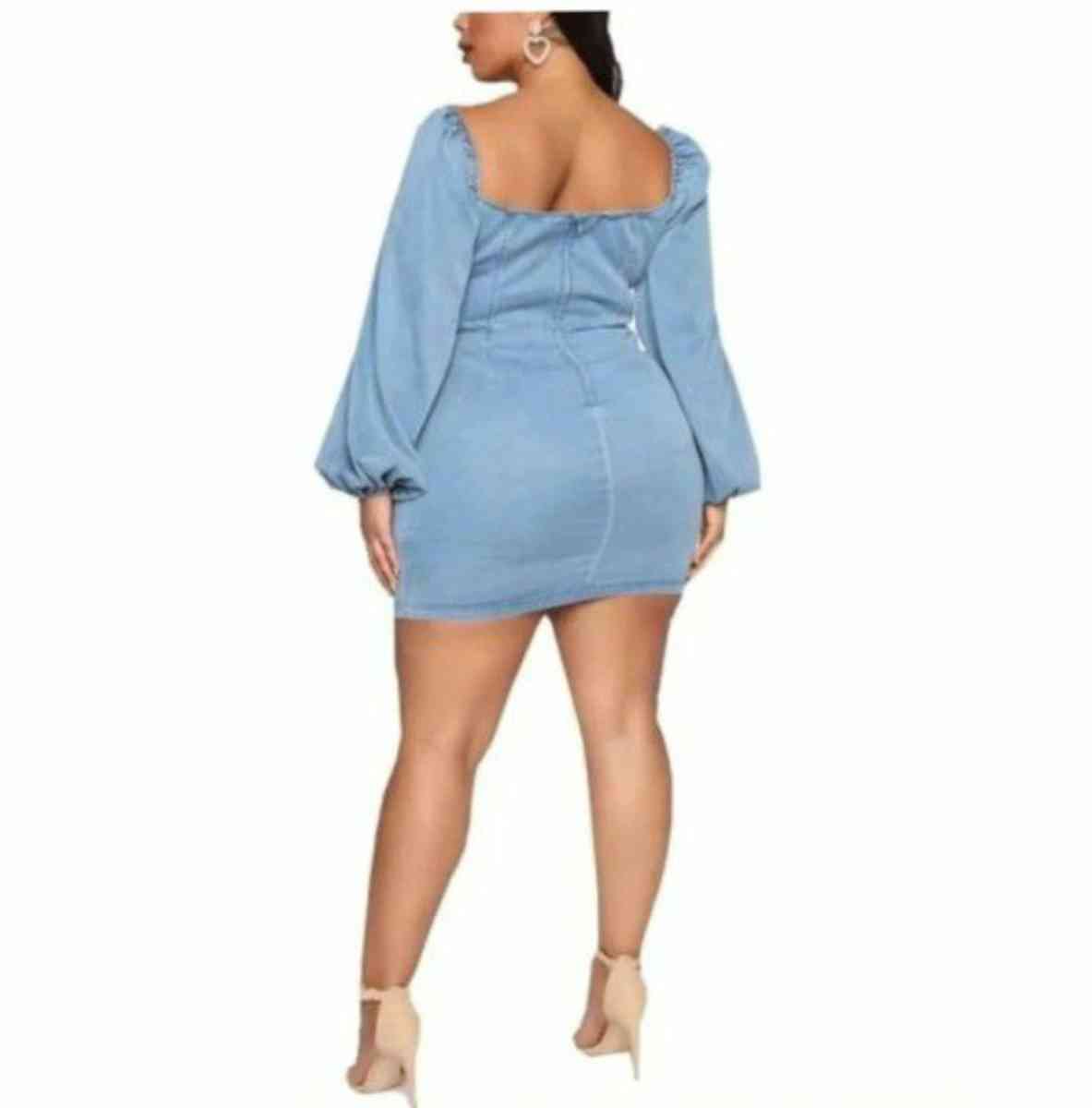 Womens mini style denim dress - Willingboro, New Jersey
