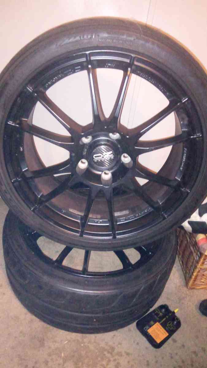 19in oz racing rims with slicks - Fayetteville, North Carolina