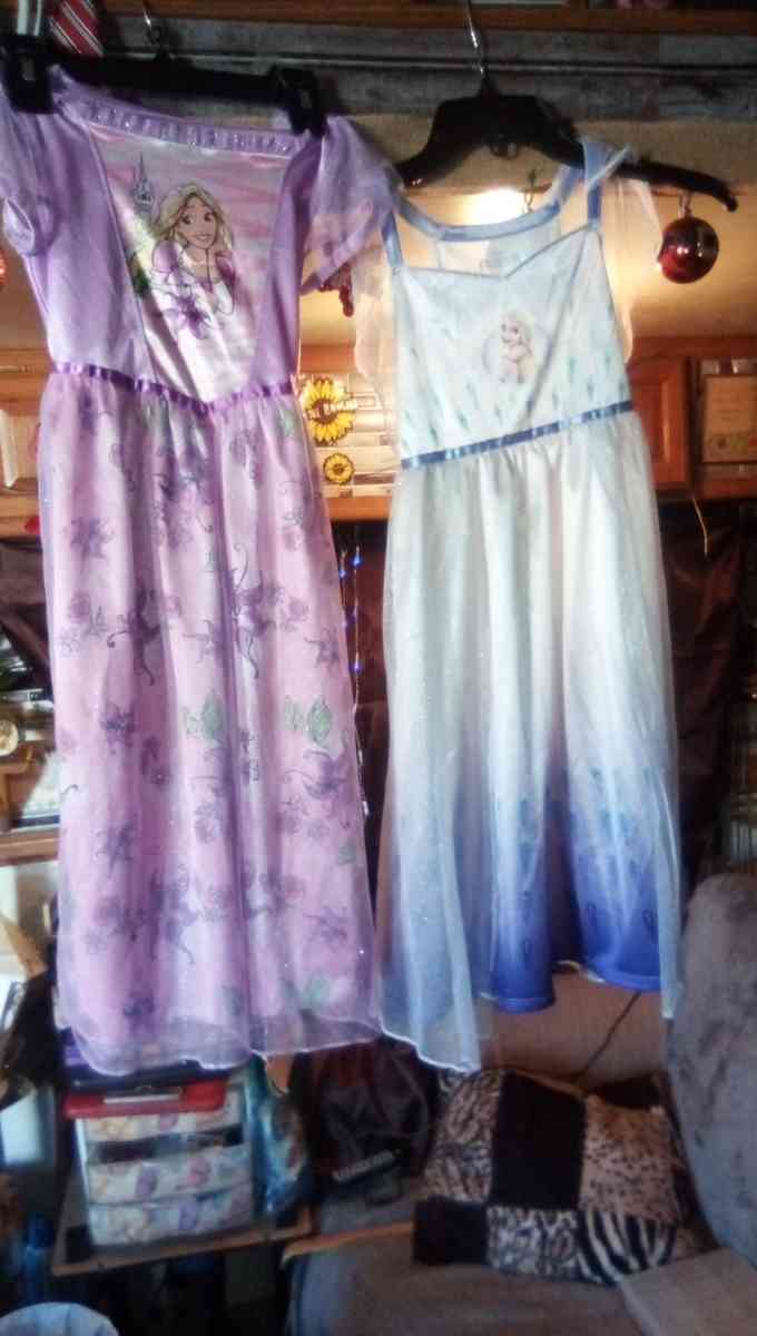 2 Disney Princess Dresse - Hobbs, New Mexico - FleaMarketBay