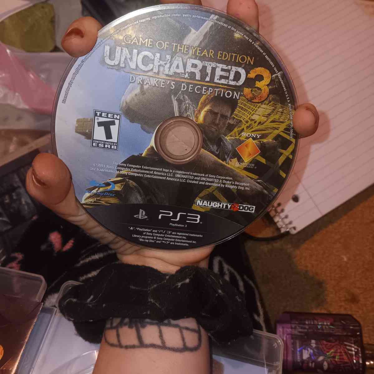 UNCHARTED 3 PS3 USED - Mount Pleasant, Pennsylvania - FleaMarketBay