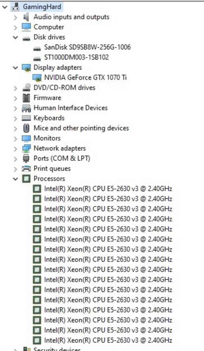 Gaming PC Intel i7 DDR4 32Gb gtx 1070Ti 8Gb SSD - Houston, Texas - FleaMarketBay