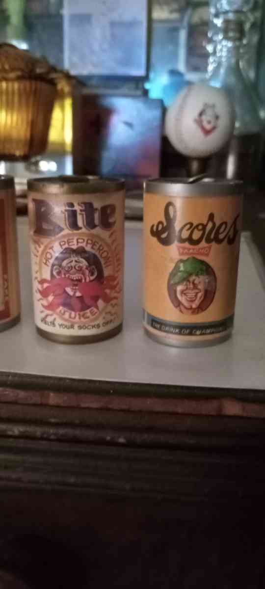6 vintage mini beer cans - New Albany, Indiana - FleaMarketBay