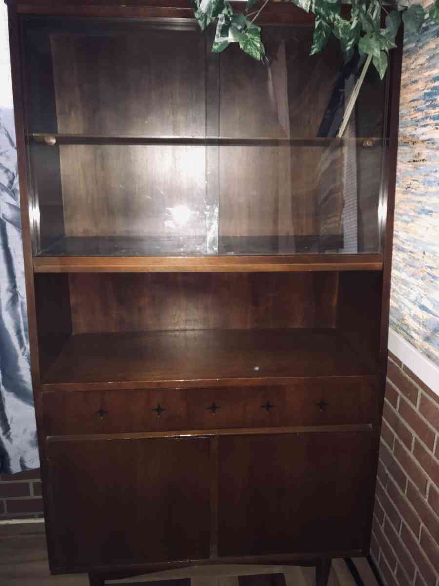 60s mid modern hutch - Boonville, Indiana - FleaMarketBay