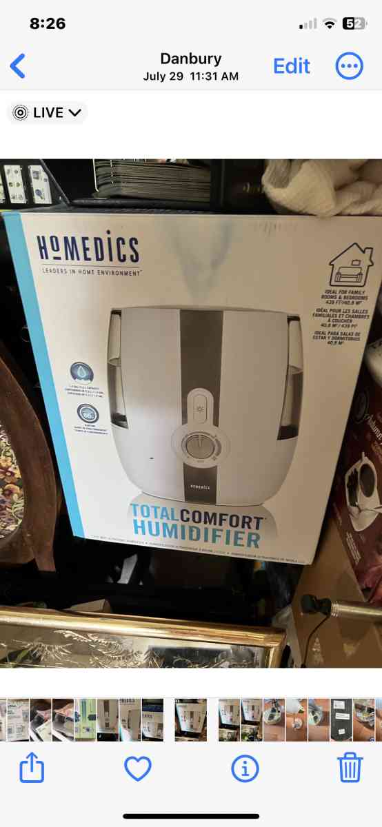 Humidifier - Andover, Connecticut - FleaMarketBay