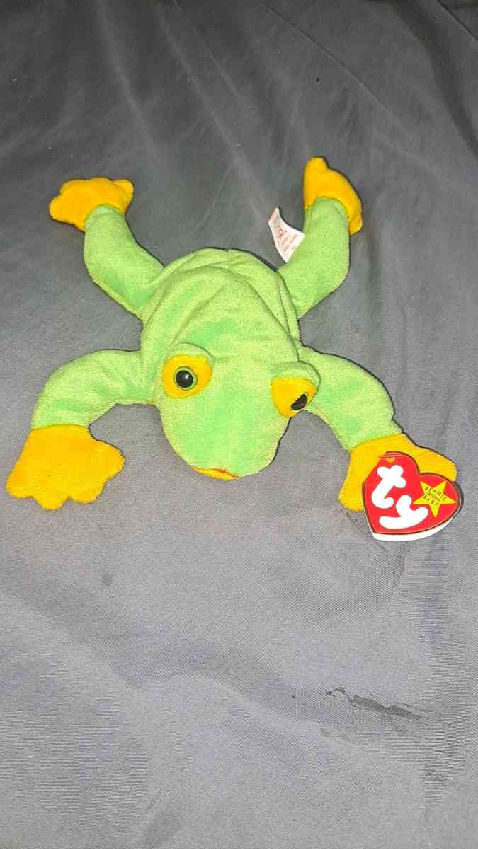 Beanie Babies Smoochy The Frog - Cincinnati, Ohio - FleaMarketBay