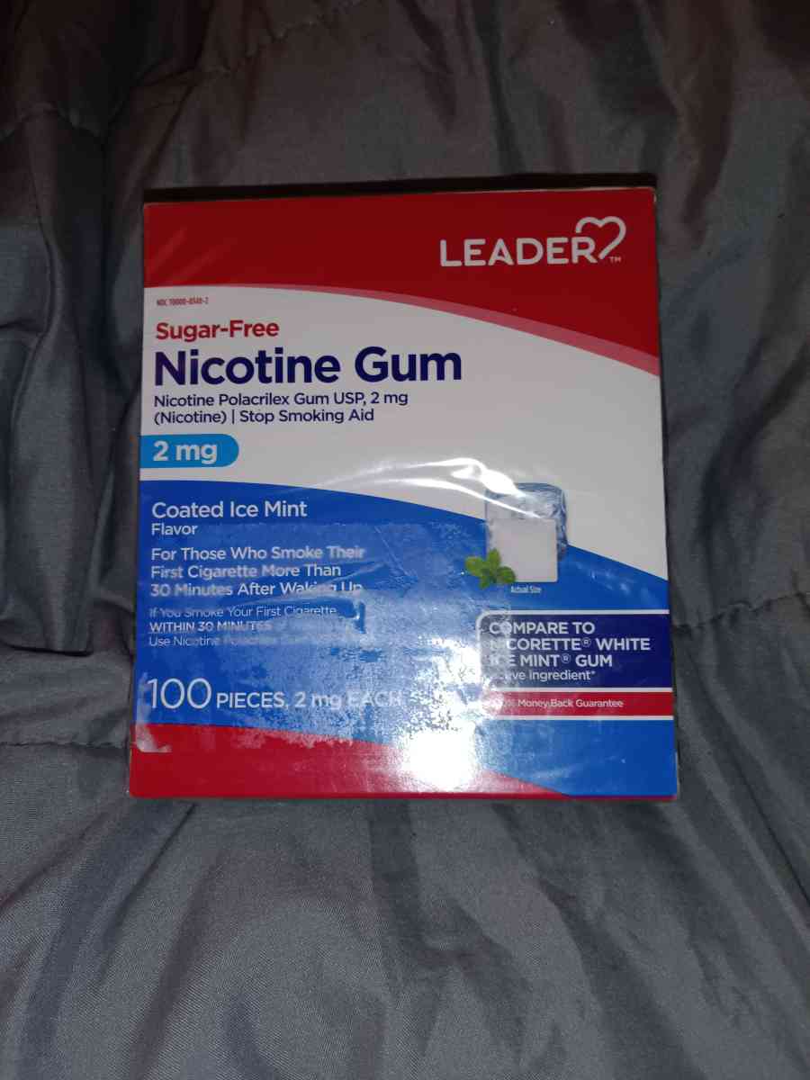 Nicotine Gum 2mg 100pcs - San Diego, California - FleaMarketBay