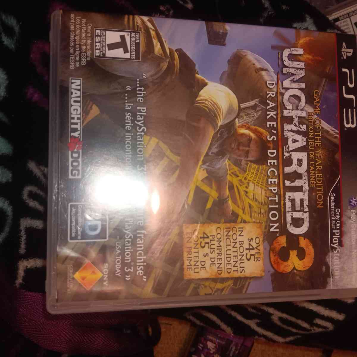 UNCHARTED 3 PS3 USED - Mount Pleasant, Pennsylvania