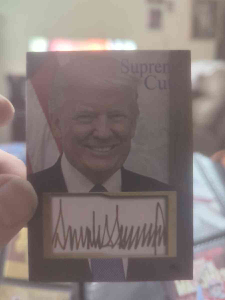Donald Trump reprint make offer