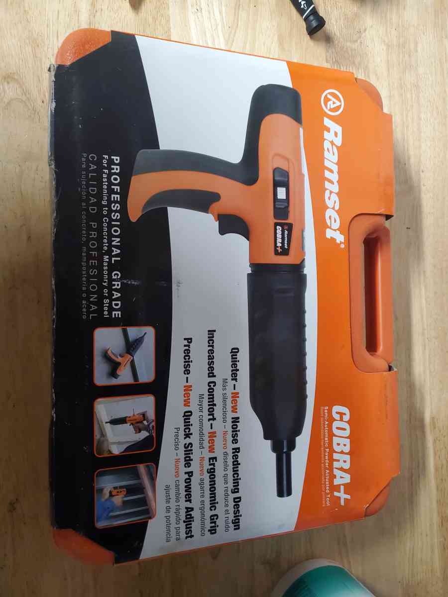 RAMSET COBRA PLUS 27 CALLIBER POWDER NAIL GUN - Carlsbad, California