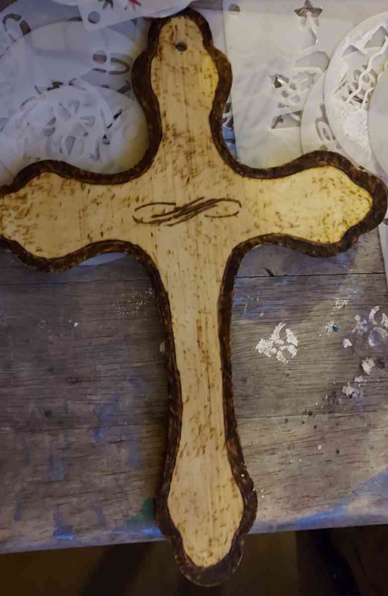 original art infinity cross - Wilkes Barre, Pennsylvania - FleaMarketBay