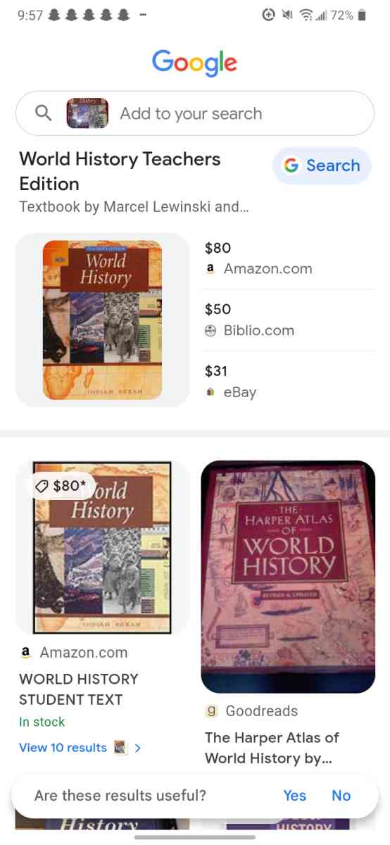 world history textbook - Davenport, Florida - FleaMarketBay