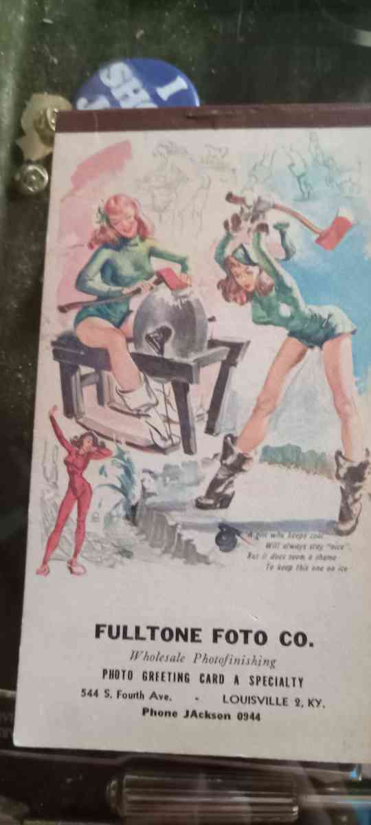 4 1948 risky calenders full tone foto co - New Albany, Indiana - FleaMarketBay