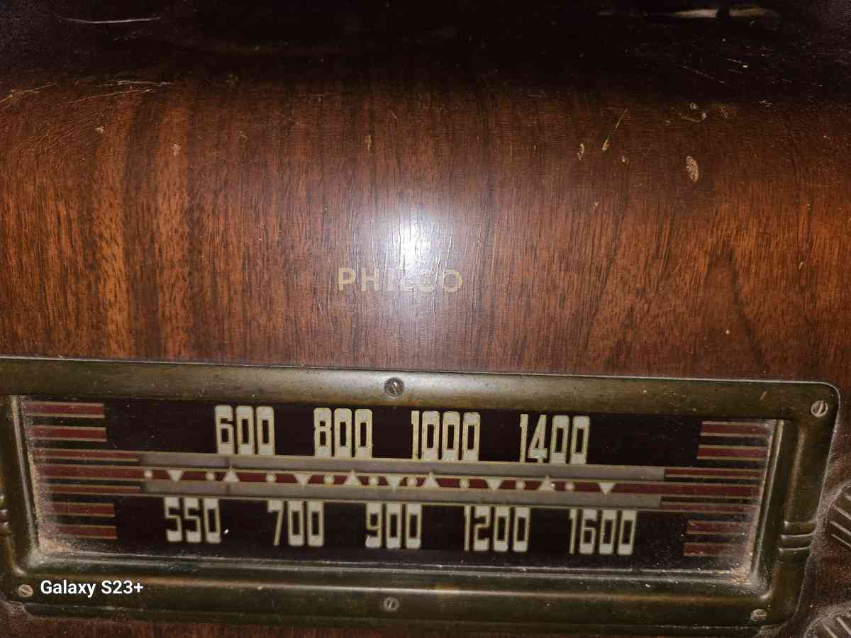 philco am radio