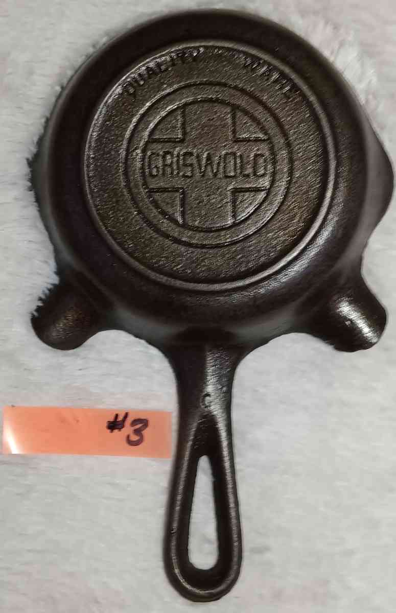 Griswold Ashtray sample Skillet - Akron, Ohio - FleaMarketBay