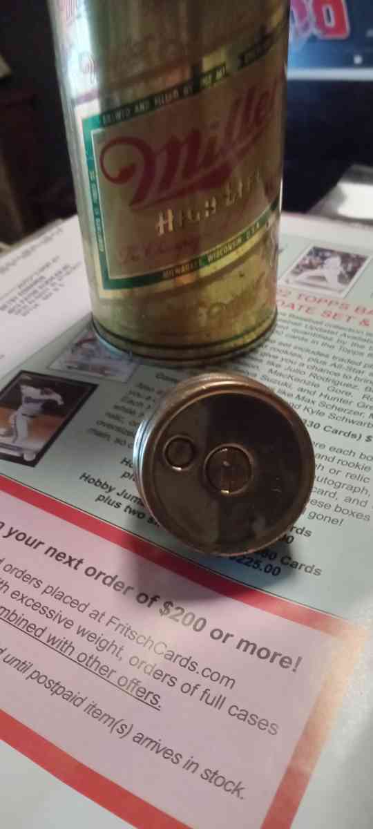 Miller beer can lighter vintage - New Albany, Indiana - FleaMarketBay