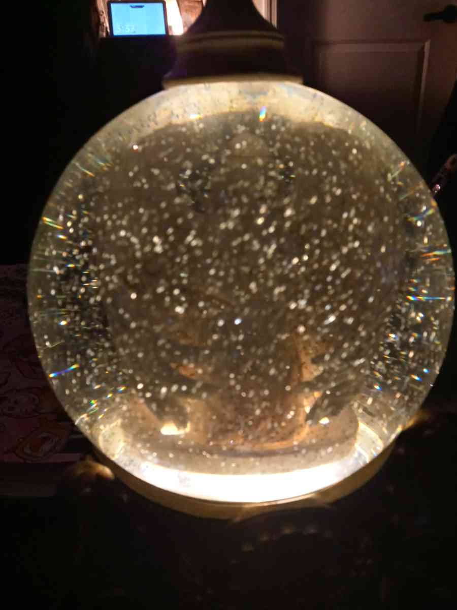physical LED Angel glitter globe - Davenport, Florida - FleaMarketBay