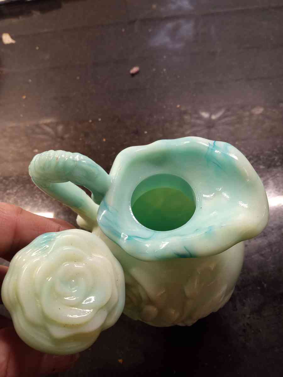 green blue swirl collective bottle - Dedham, Massachusetts - FleaMarketBay