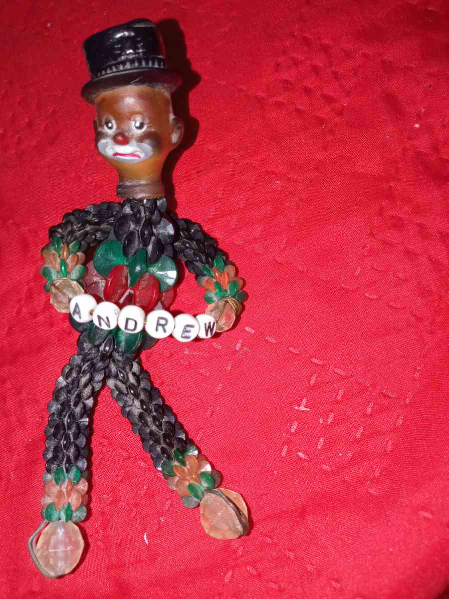vintage clown Christmas ornament from 1950s - Davenport, Florida - FleaMarketBay