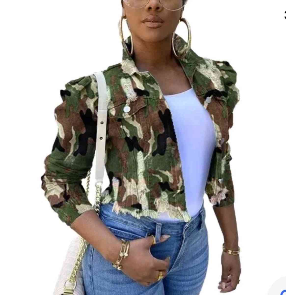 Womens cropped denim jackets - Willingboro, New Jersey