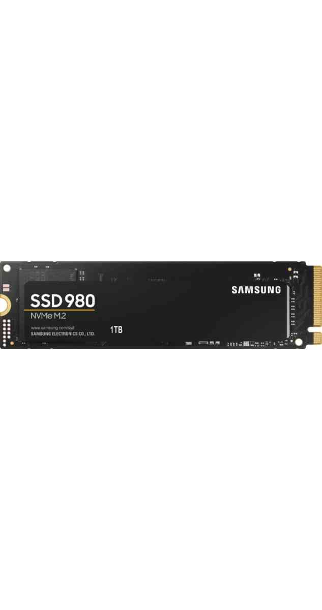 samsung  980 1tb internal gaming ssd pcie gen 3 x4 nvme - Lathrop, California - FleaMarketBay