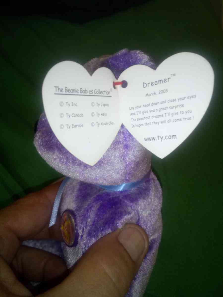 2002 Ty beanie babies Dreamer mint selling collection off - New Port Richey, Florida - FleaMarketBay