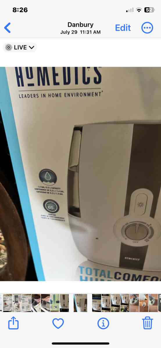 Humidifier - Andover, Connecticut - FleaMarketBay