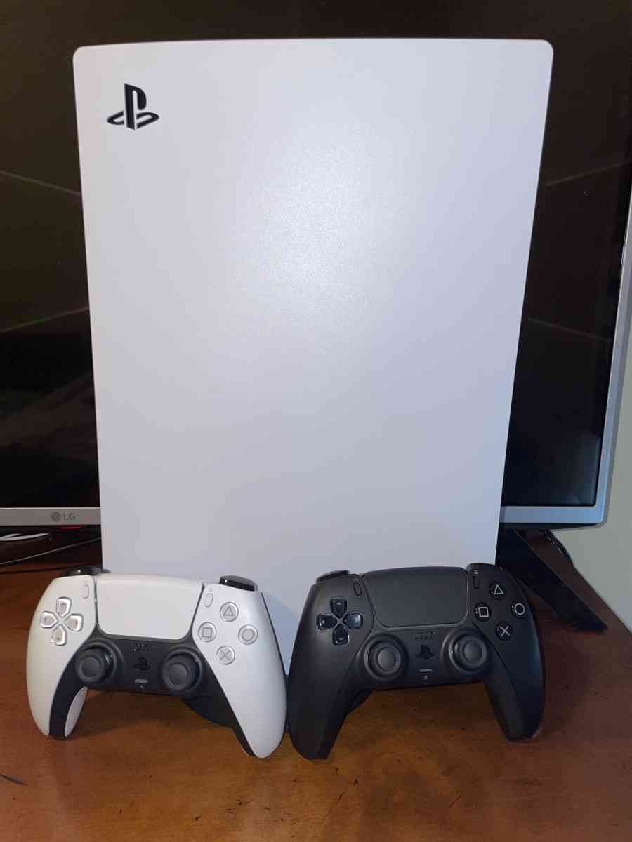 Playstation 5 with 2 controllers - College Station, Texas