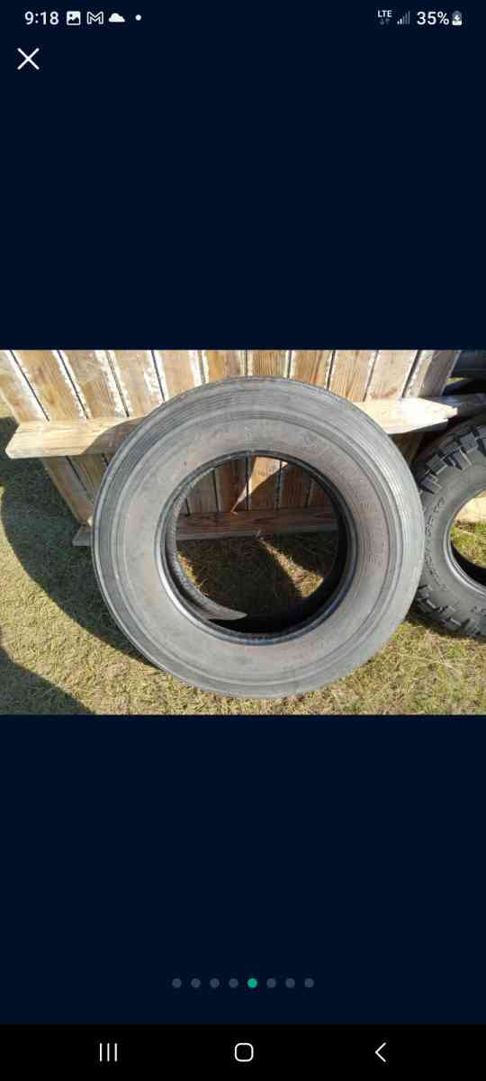 295 75 22 5 11 R 22 5 11 R 24 5 Tractor Trailer Tires - Florence, South Carolina - FleaMarketBay