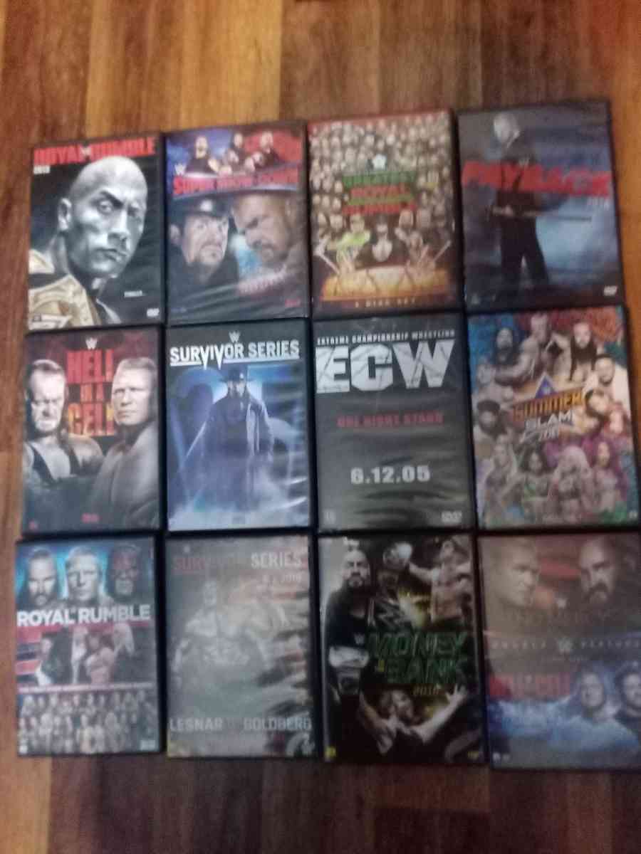 WWE DVD COLLECTION - New Port Richey, Florida