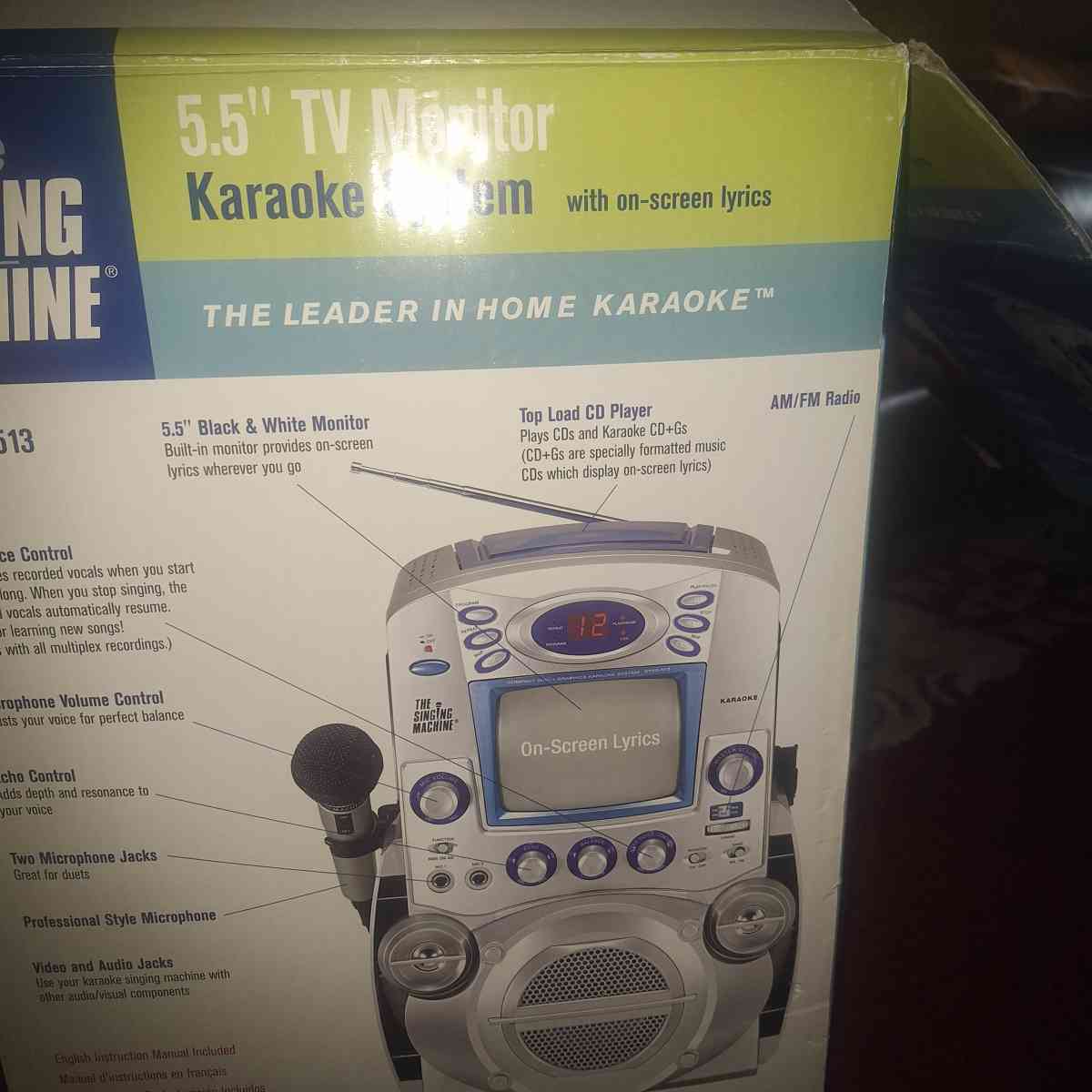 white Karaoke system - Panorama City, California - FleaMarketBay