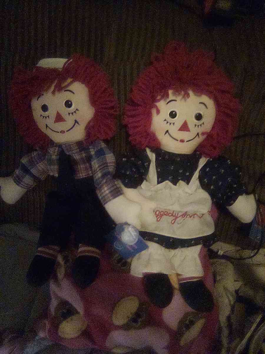 raggedy Ann and Andy dolls - Oklahoma City, Oklahoma