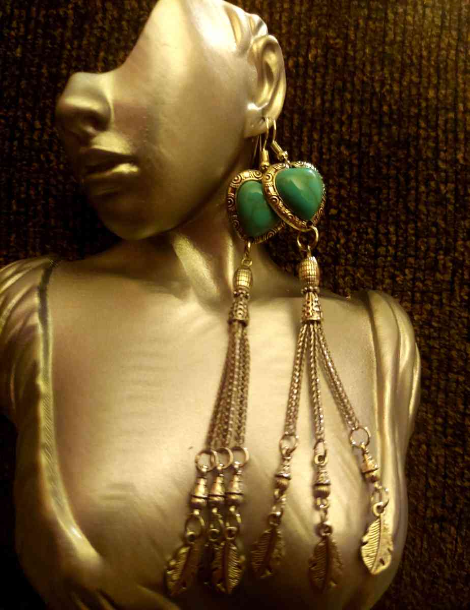 Turquoise Earrings - Westland, Michigan - FleaMarketBay