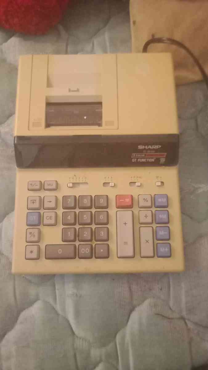 Sharp EL 26 15G Calculator with GT Function - Saint Louis, Michigan