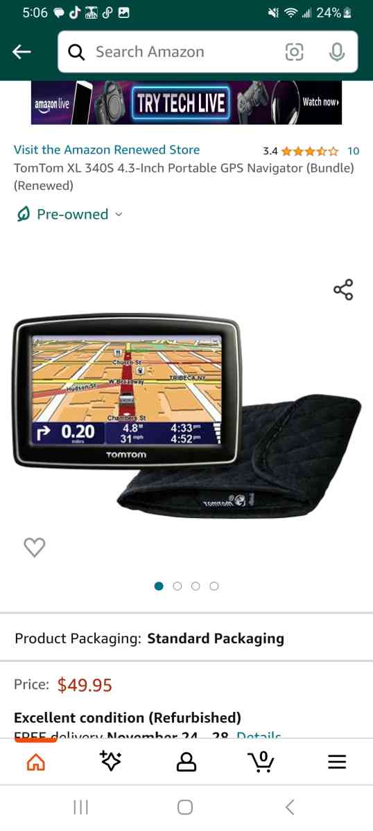 TOMTOM XL GPS - Pittsburgh, Pennsylvania - FleaMarketBay