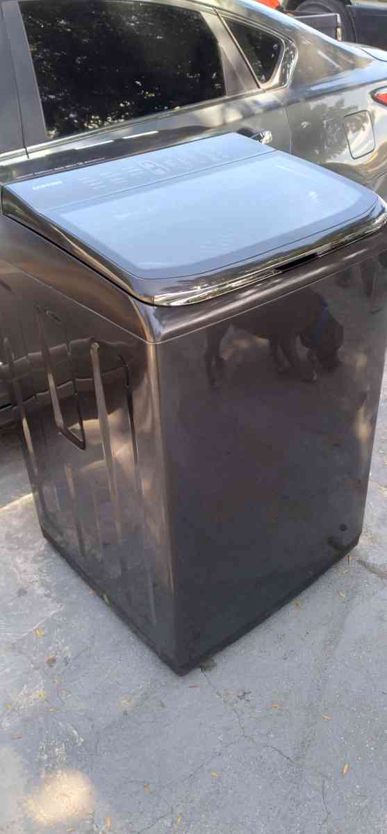 Black Top Load Samsung Washer - Pomona, California - FleaMarketBay