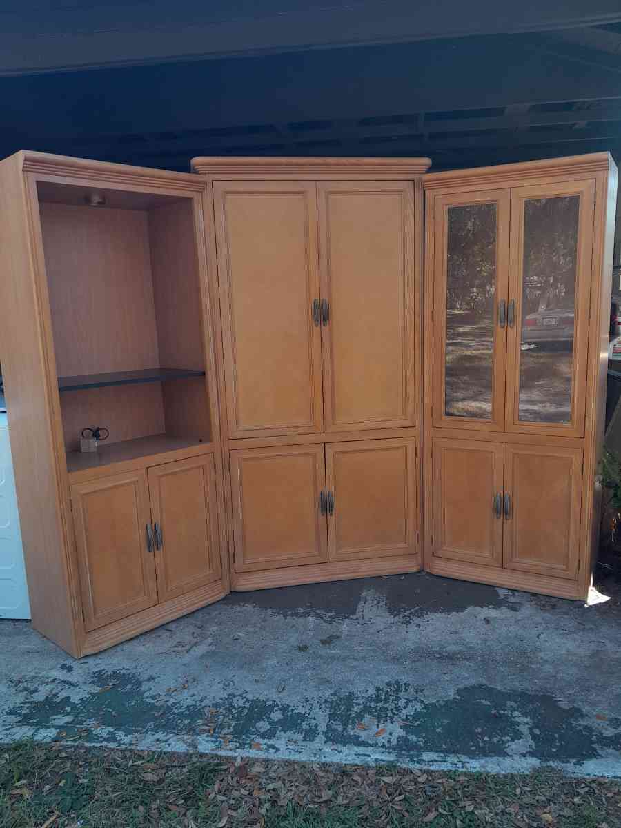 3 piece entertainment center - Lake Mary, Florida - FleaMarketBay
