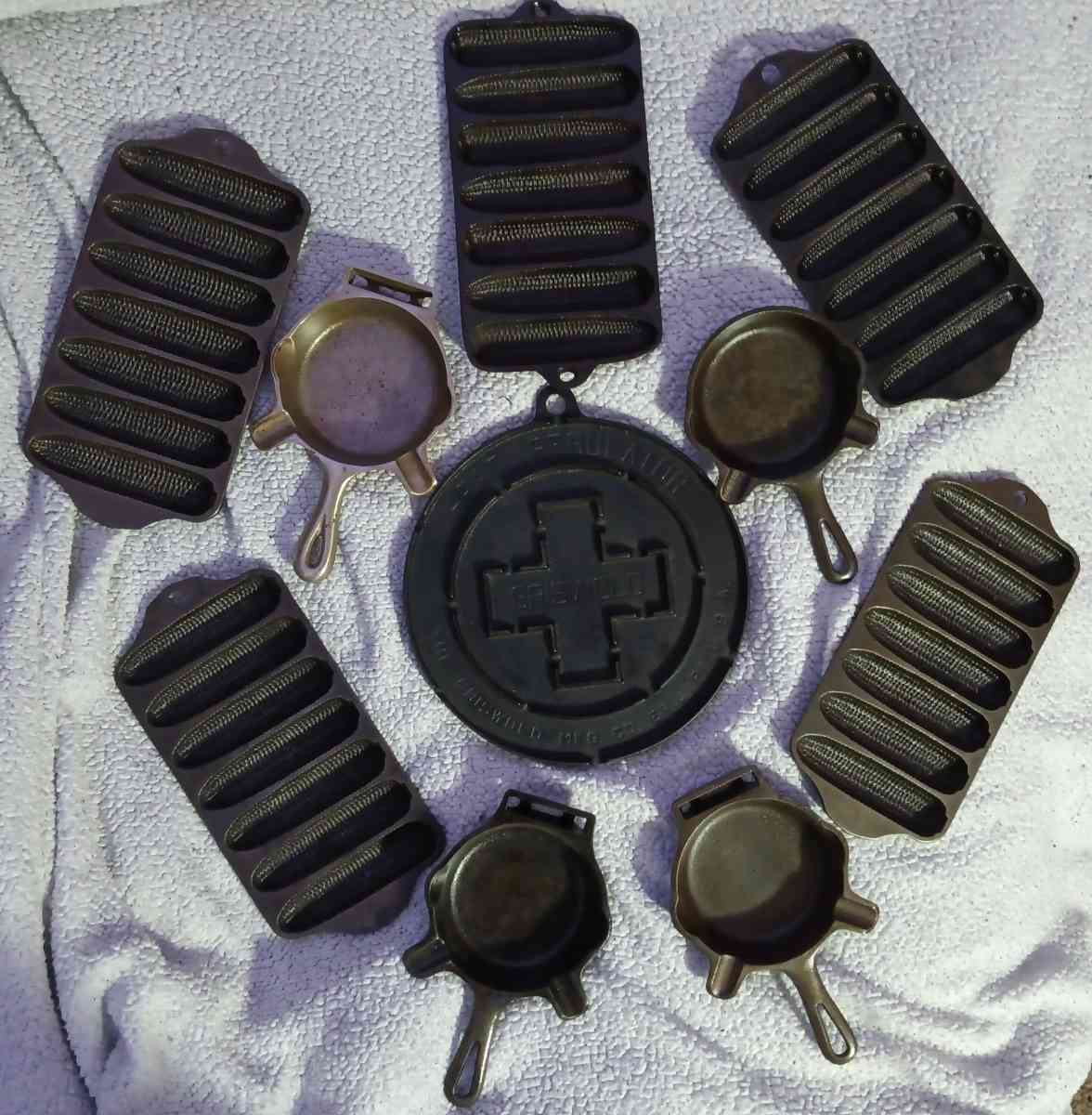 9 Griswold and 1 Wagner - Akron, Ohio - FleaMarketBay