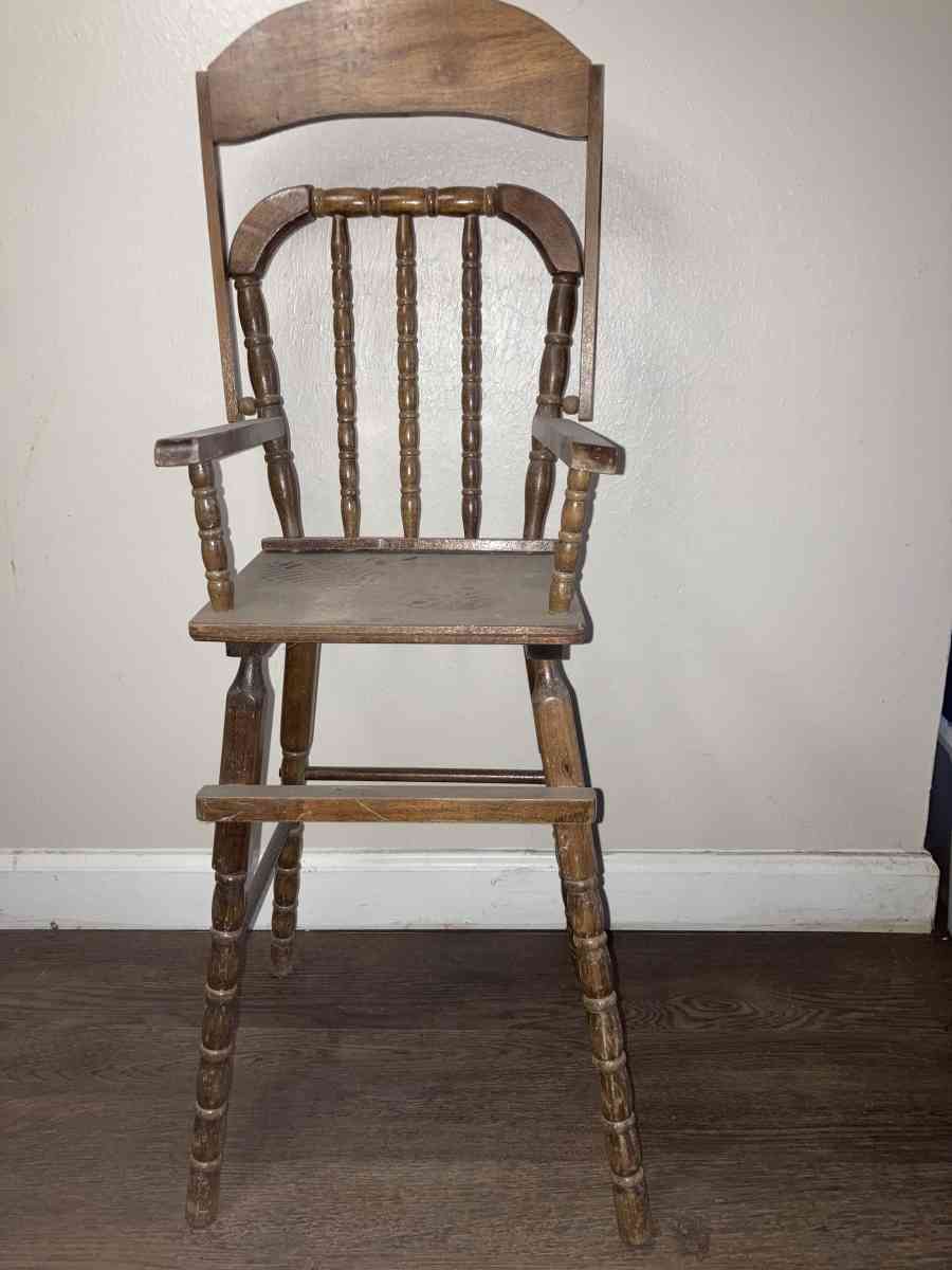 antique baby doll high chair - Sugar Land, Texas