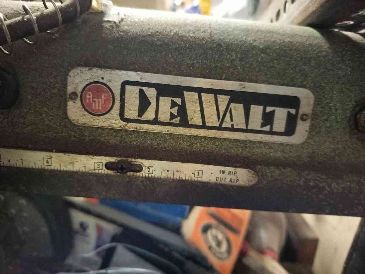 antique DeWalt drill press also other antique DeWalt pieces - Inverness, Florida - FleaMarketBay