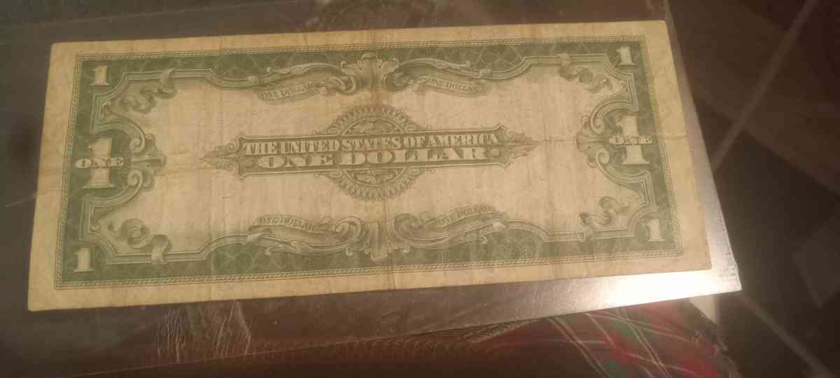 1923 silver certificate dollar bill - Ponchatoula, Louisiana - FleaMarketBay