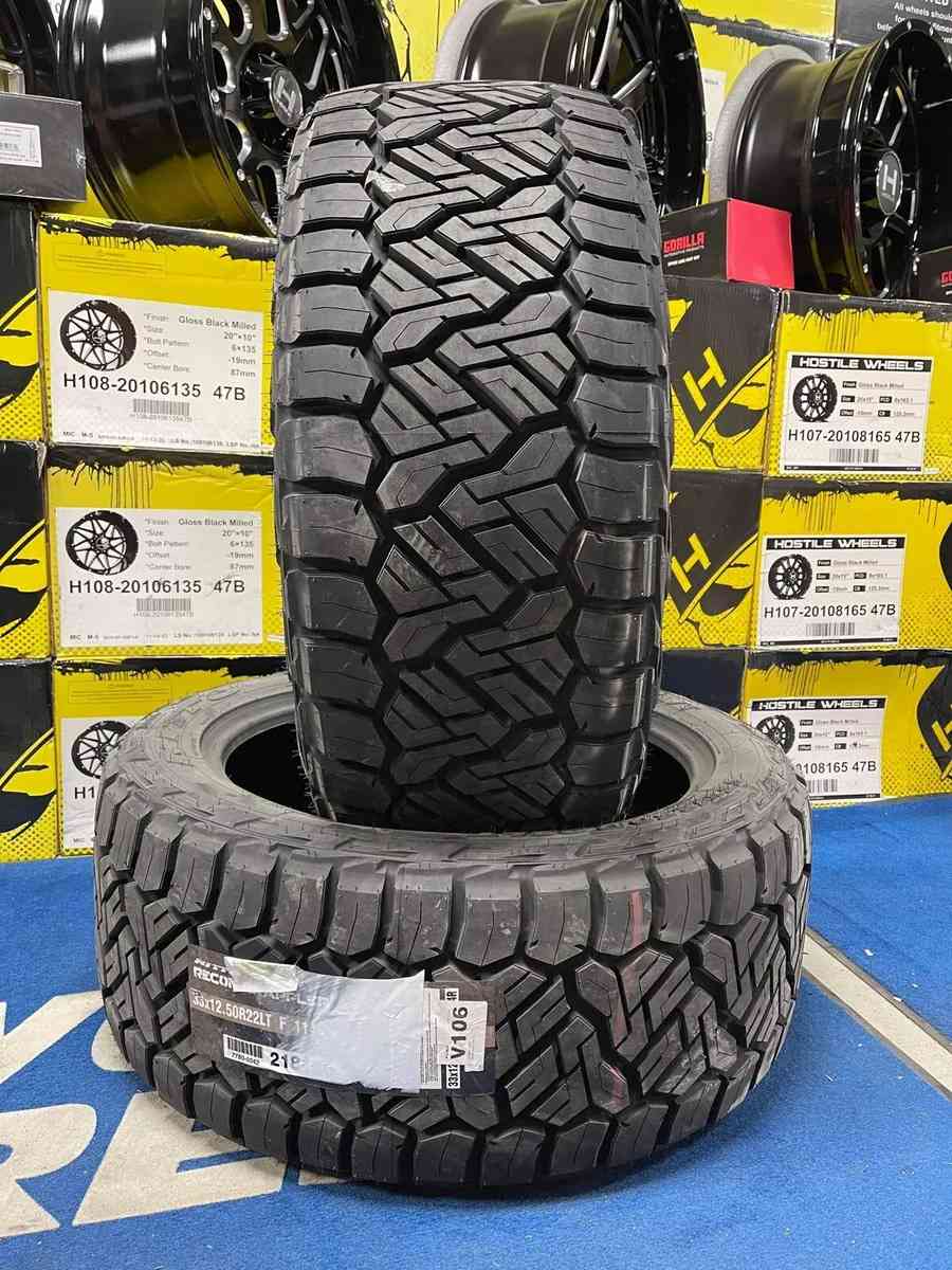 35x1250r20 NITTO TIRES AVAILABLE WITH FINANCING - Miami, Florida