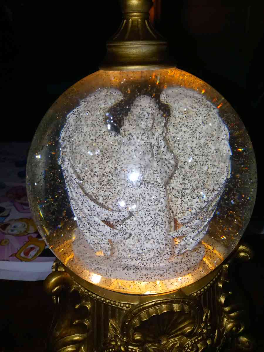 physical LED Angel glitter globe - Davenport, Florida - FleaMarketBay