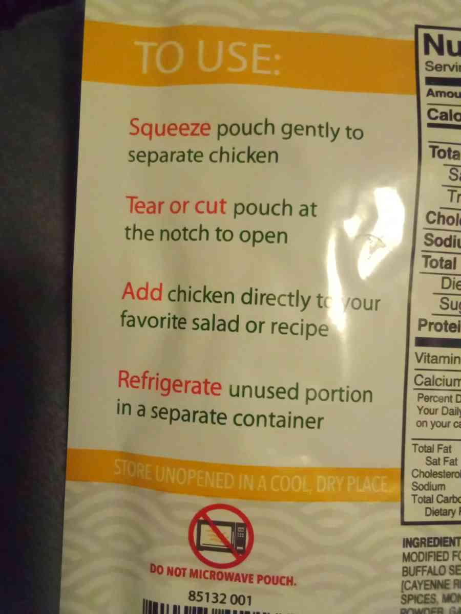 4 packages of buffalo chicken ready to eat exp 07 2025 - Fort Branch, Indiana - FleaMarketBay