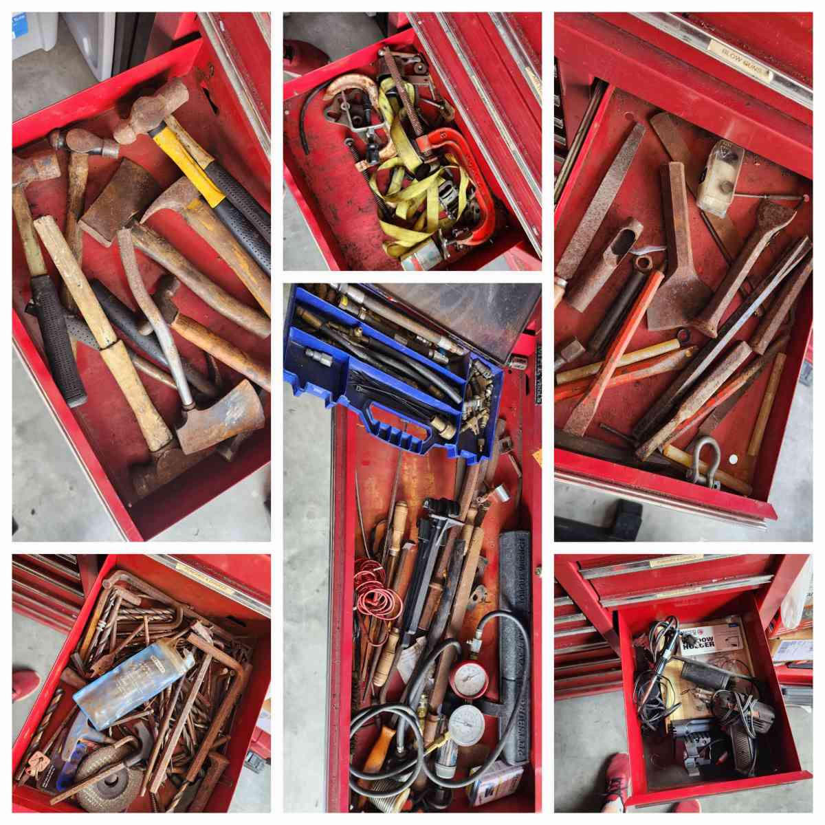 large top and bottom box full of tools - Orlando, Florida - FleaMarketBay
