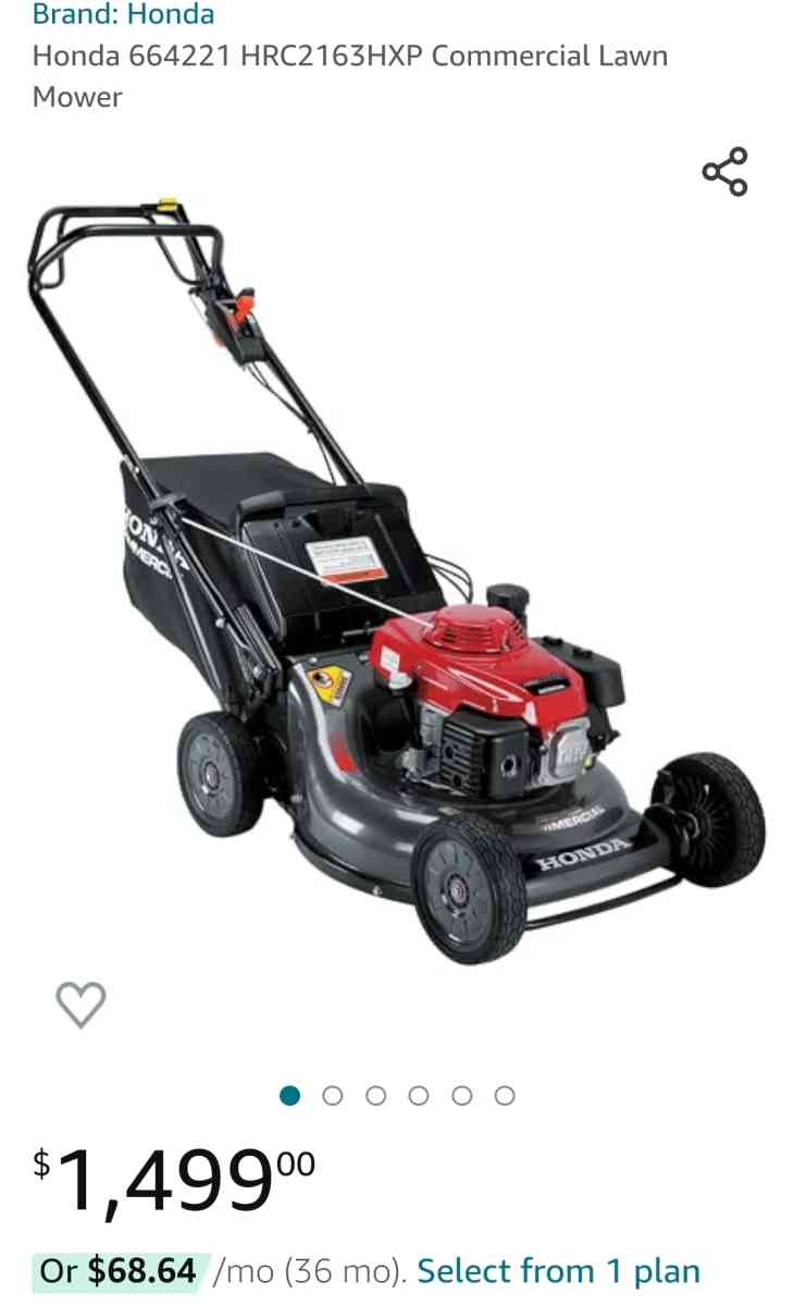 Honda push mower - Austin, Texas