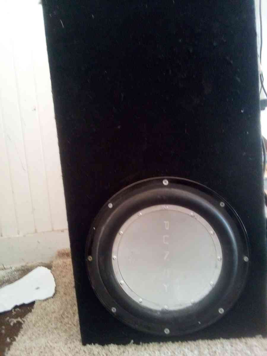 punch woofer speaker - Yuma, Arizona