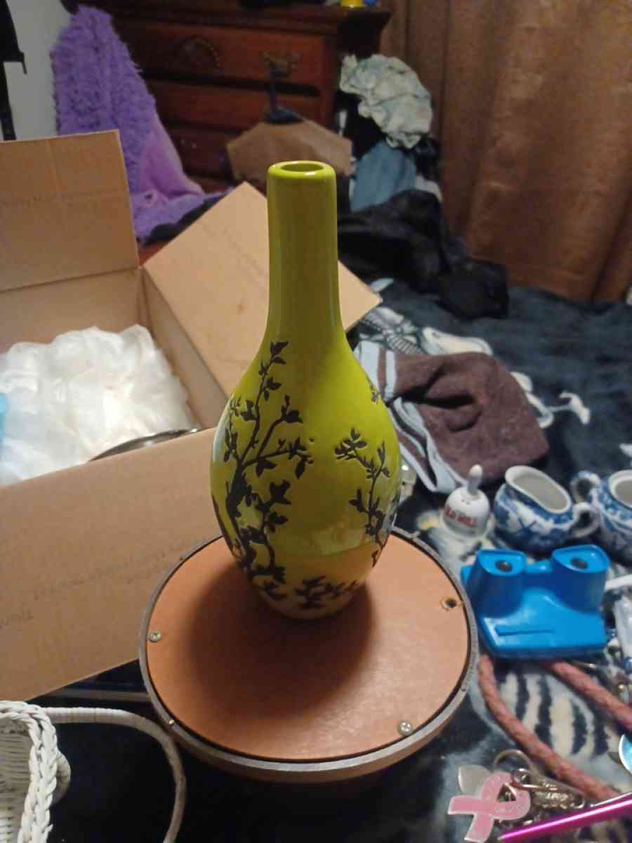 ginger bread house keepsake vase vanity mirror perfume bottl - Greenville, South Carolina - FleaMarketBay